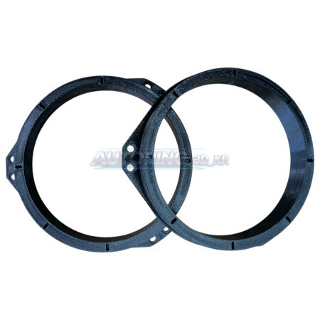 Проставки під динаміки 165 мм/6.5" RG243 для автомобілів Opel, BMW, Mercedes, Nissan, Renault, Fiat