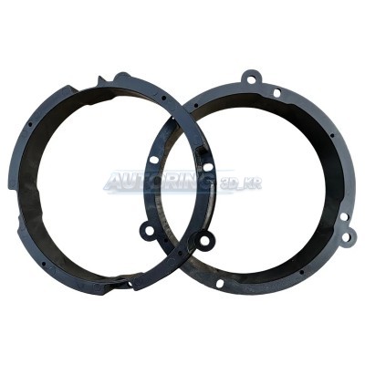 Проставки під динаміки 165 мм/6,5" KL-63 для автомобілів Volkswagen, Skoda, Audi, Seat