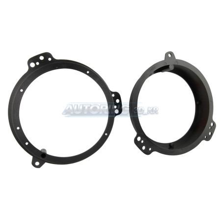 Проставки под динамики 165 мм / 6.5" ACV 271320-35 для автомобилей Audi A3, A4, Toyota Yaris, Seat Exeo, Mercedes E-klasse