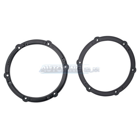 Проставки под динамики 165 мм / 6.5" ACV 271040-10 для автомобилей Citroen, Peugeot, Opel, Toyota