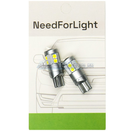 Автомобильные LED лампы NFL Shine T10 White (2 шт.)