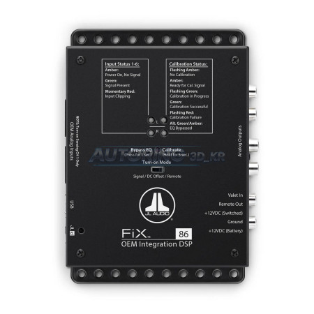 Аудиопроцессор для высокоуровневого сигнала JL Audio FiX-86