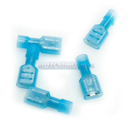 Наконечник «мама» UAudio FEMS 1,3-2/6,35x0,8 Blue silicon