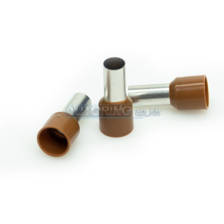 Наконечник втулочный UAudio Wire Case 16-12 Brown