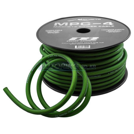Кабель силовой Deaf Bonce MPC-4GA (Green)