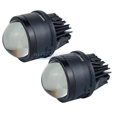 Фара светодиодная противотуманная DriveX FOG BiLED HL7 3Color 3.0" 3/4.3/6K