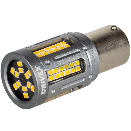 Светодиодная лампа DriveX S25-081 8W 12-24V 1156/P21W BA15S d-15mm