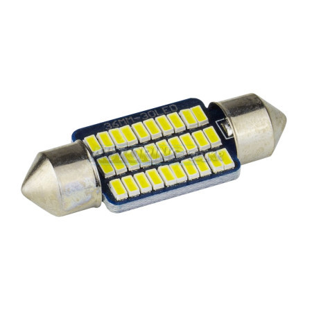Светодиодная лампа DriveX T11-110 36mm 3014-30 12V