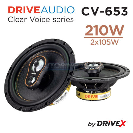 Коаксиальная акустика DriveX CV-653 16,5 см